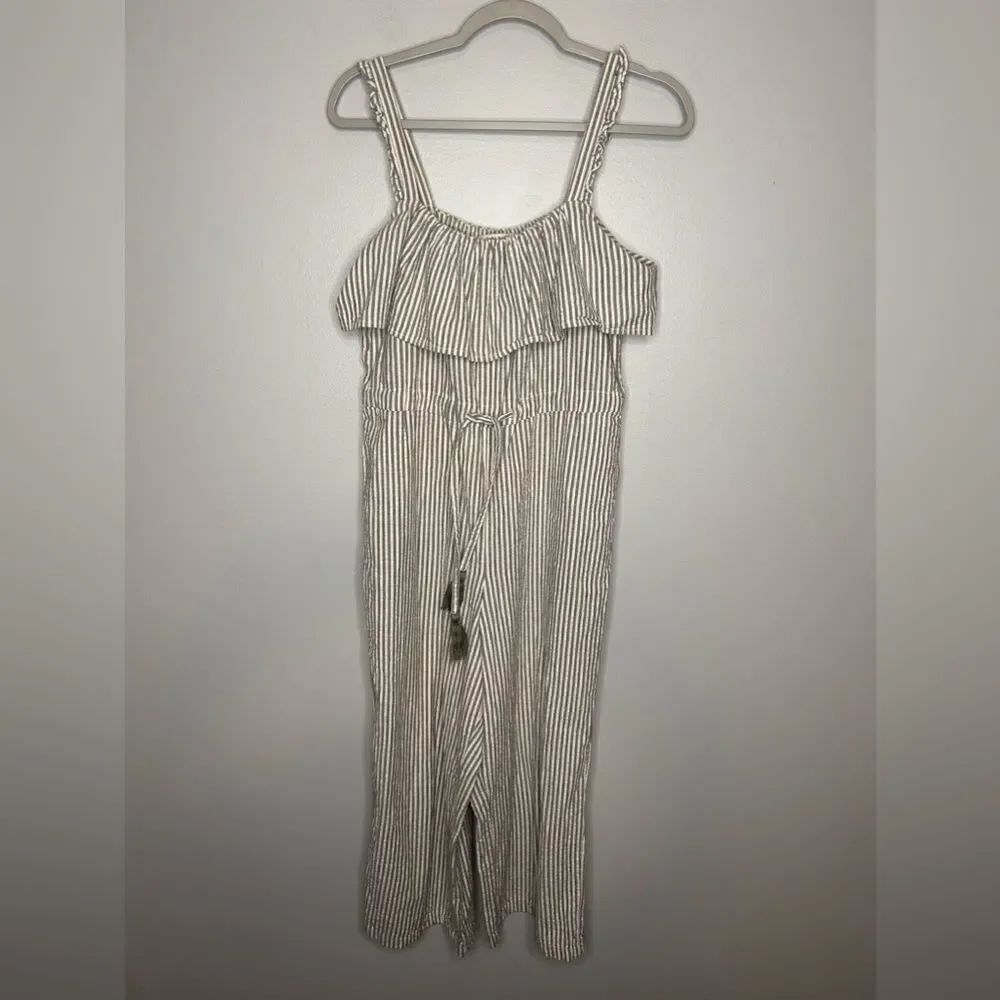 Zara Striped Jumpsuit - Picture 2 of 5